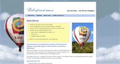 Desktop Screenshot of eifelballon.de
